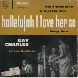 Disque 45 Tours Ray Charles Et Les Raclets - 1961