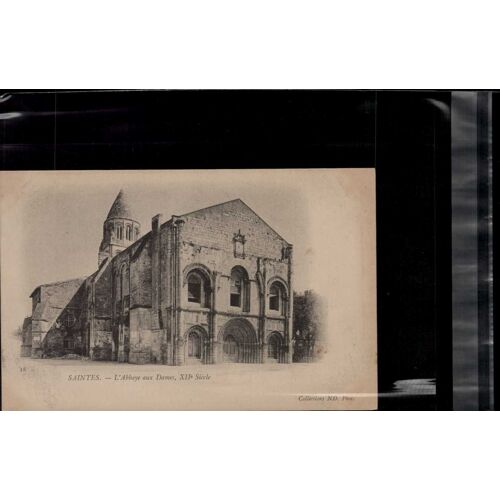 Carte Postale Saintes.- Abbaye Des Dames - Façade Du Xii° Siècle En L'état Sur Les Photos