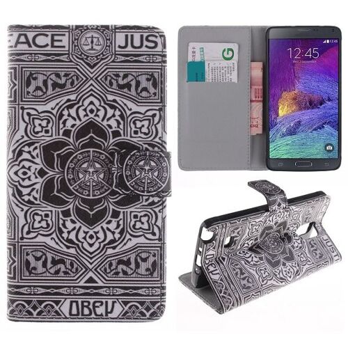 Etui Folio A Rabat Samsung Galaxy Note 4 Justice & Peace Eco-Cuir (Pu)
