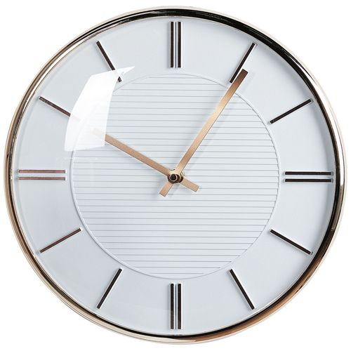 Horloge murale ø 34 cm blanche DAROCA