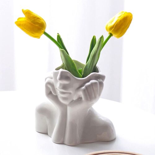 Vase d'art de forme féminine pour le bureau à domicile