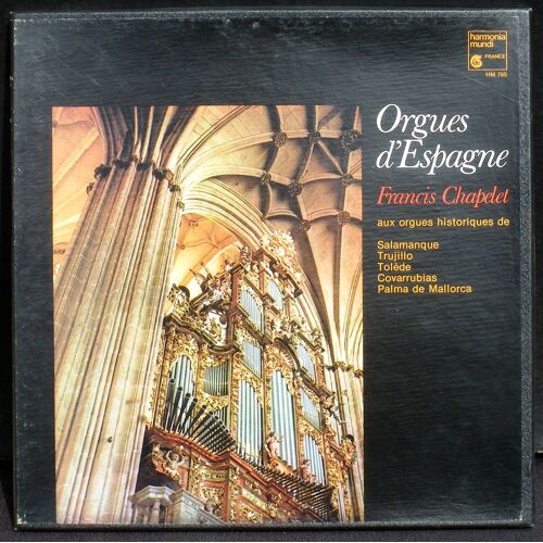 Orgues D'espagne Chapelet Hm 765 5 Lp M, Bx Nm Cleaned By Clearaudio Machine