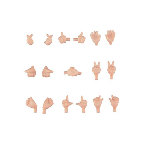 Original Character - Accessoires Pour Figurines Nendoroid Doll Hand Parts Set 02 (Peach)