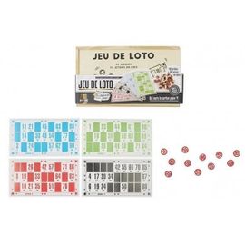 Jeu De Société Loto - Coffret Kit Jeu En Bois