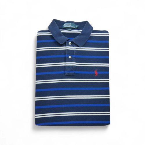 Reconditionné - Polo Manches Courtes Homme - Taille L - Homme - Marine