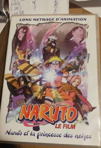 Dvd Naruto Le Film Nasuto Et La Princesse Des Neiges