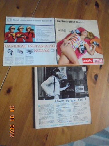 La Photo Pour Tous : Etablissements Photo Plait - Catalogue 1967