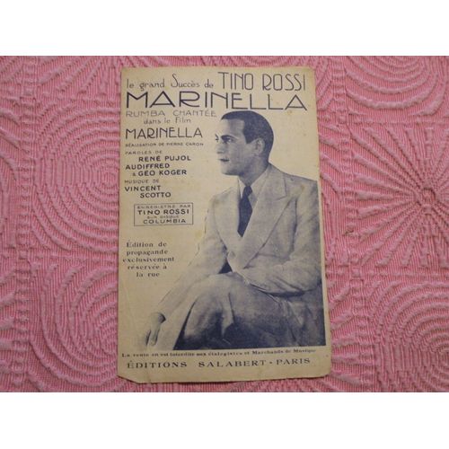 Brade Partition - Marinella De Tino Rossi Sans Date