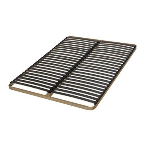 Ebac - Sommier Cadre À Lattes L'essentiel- 24 Lattes Anti-Glisse- 6 Cm - Gris