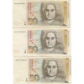 Billet De 50 Deutsche Mark