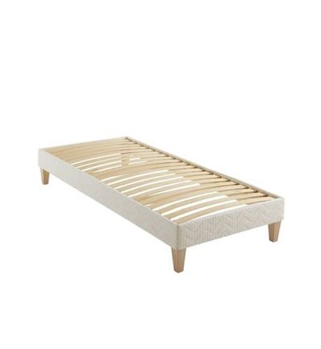Someo - Sommier déco tapissier éco-responsable Aube - Beige