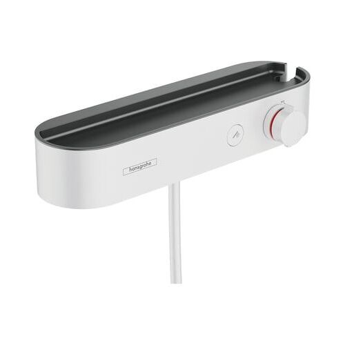 Hansgrohe - Mitigeur douche thermostatique HANSGROHE ShowerTablet Select 400 blanc mat  - Blanc