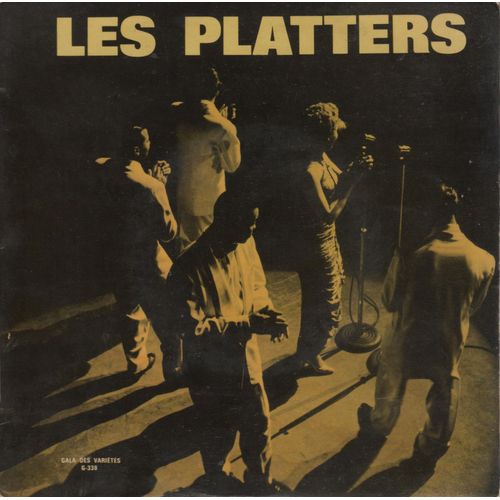 Disque 45 Tours The Platters Au Gala Des Variétés