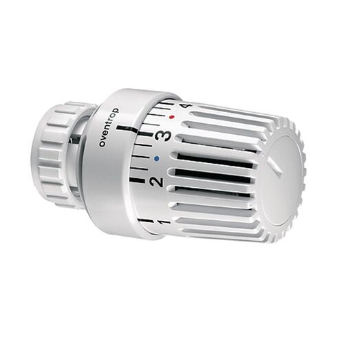 OVENTROP 1011475 - Tête thermostatique à bulbe liquide Uni LD blanc + fixation à griffes