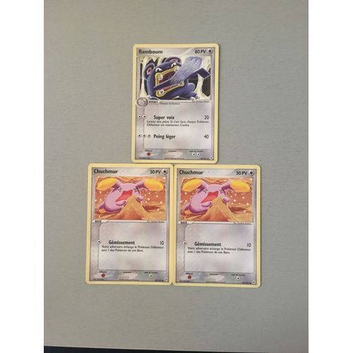 2x Chuchmur + Ramboum (Pokemon)