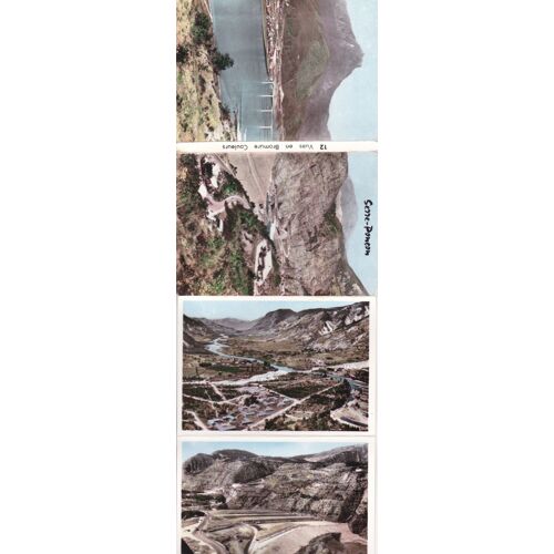 Depliant De 12 Cartes Postales / Mini Vues De Serre Poncon / Alpes De Haute Provence