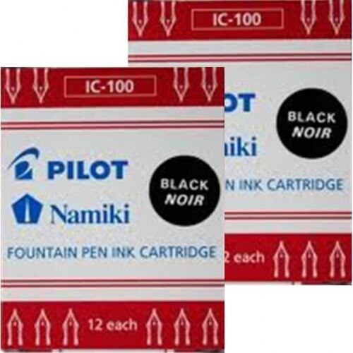 Pilot 2 Lots De 6 Cartouches Noires Pour Stylos...