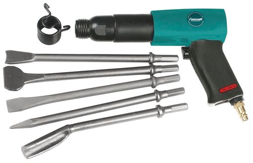 Burineur pneumatique professionnel + 5 burins Aircraft MHB PRO