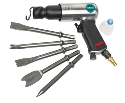 Burineur universel pneumatique + 5 burins 10 mm Aircraft MHU