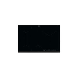 Electrolux EIV83446 - Table de cuisson à induction - 4 plaques de cuisson - Niche - largeur : 75 cm - profondeur : 49 cm - noir - avec avant biseauté