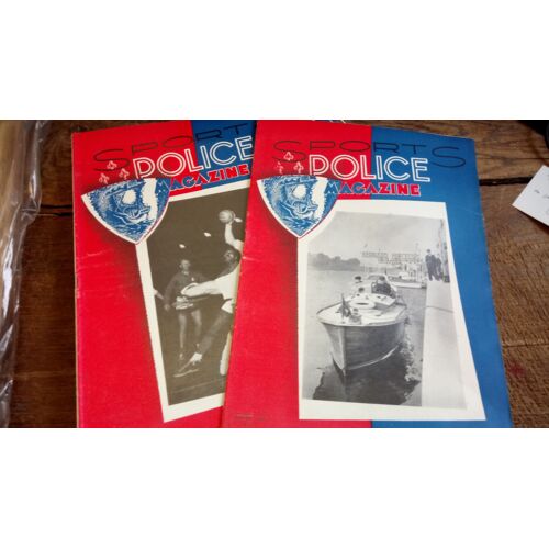 Sports Police Magazine 1954 - Année Complète 12 Numéros