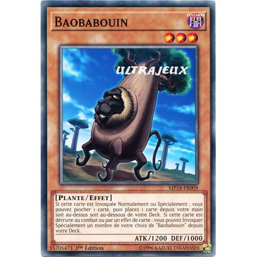 Yu-Gi-Oh! - Mp18-Fr009 - Baobabouin - Commune