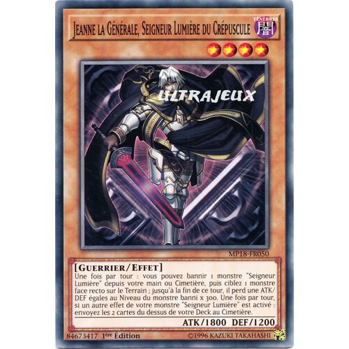 Yu-Gi-Oh! - Mp18-Fr050 - Jeanne La Générale, Seigneur Lumière Du Crépuscule - Commune