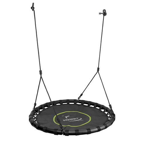 Hudora 72164 Hudora Balançoire Nid - Noir-Vert