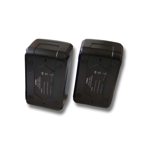 vhbw 2x Batteries compatible avec Milwaukee HD28 CS (scie circulaire), HD28 H, HD28 HX (perforeuse)(3000 mAh, Li-ion, 28 V)