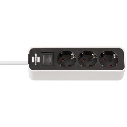Brennenstuhl 1153230020, Noir, Blanc, Blanc, 200 mm, 1,5 m
