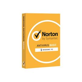 Norton Antivirus Basic - (V. 1.0) - Version Boîte (1 An) - 1 Pc - Win - Français)