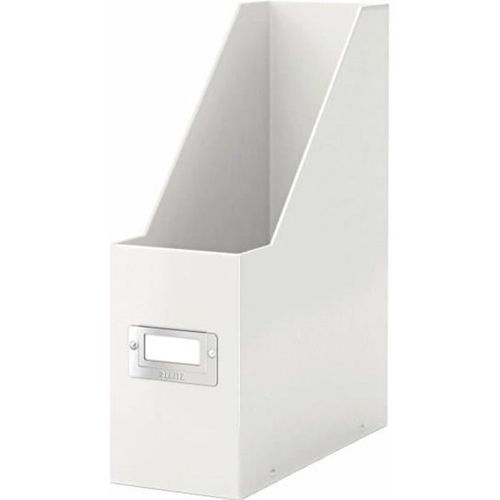 LEITZ Boîte Rangement Porte-Revues Blanc