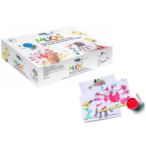 Peinture Aux Doigts Kreul, Kit De 5 X 50 Ml