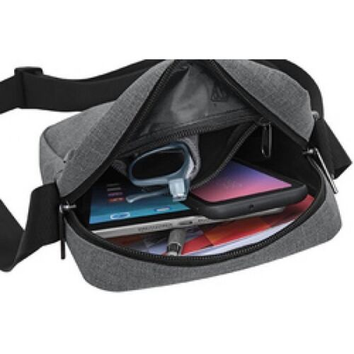 wedo wedo sac à bandoulière little messenger bag college, gris