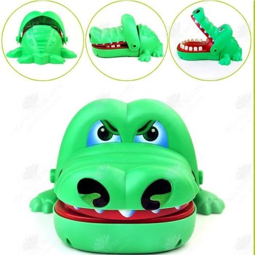 Htbe® Jouets Pour Enfants Mordre La Main Crocodile Sécurité Et Protection De L'environnement Jouets Truc Jeux De Barre Petits Jouets
