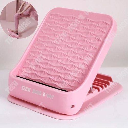 Td® Planche D'étirement Des Jambes À Pédale Inclinée Équipement Pour Les Jambes Home Fitness Debout Pliable Capacité De Poids 800kg