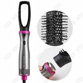 Td® Peigne À Cheveux Cinq En Un, Peigne À Lisser À Double Usage Bouclé Et Droit, Peigne À Air Chaud Multifonctionnel