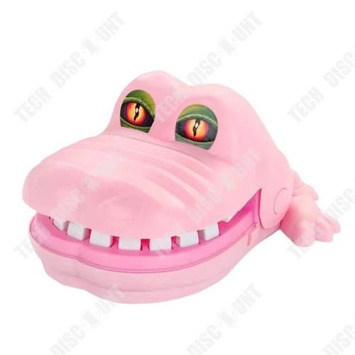 Td® Jouet Enfants Mordre Un Doigt Grand Requin Avec De La Musique Mordre Les Gens Prudent Pirate Appuyer Entier Personne Couleur Ble