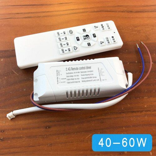 Plafonnier Sans Électrode Avec Télécommande, Alimentation Électrique, 2.4g, 20-120w