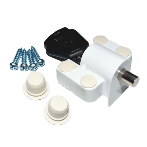 Serrures De Fenêtre Coulissante En Plastique Et En Aluminium, Verrou De Sécurité En Acier Inoxydable, Antivol, Pour Protéger Les Enfants Contre Les Chutes