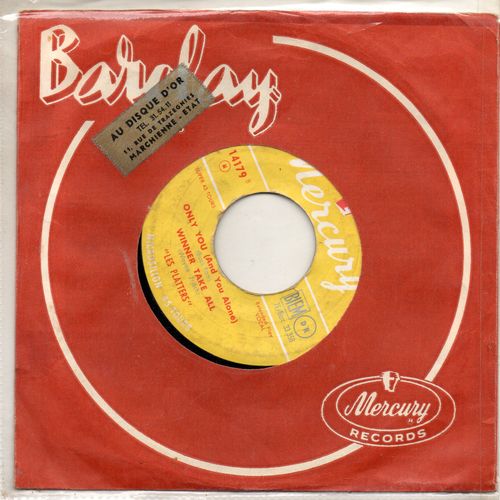 Les Platters Barclay / Mercury Records N° 14179