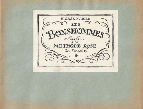 Suite À La Méthode Rose De Dessin - Les Bonshommes