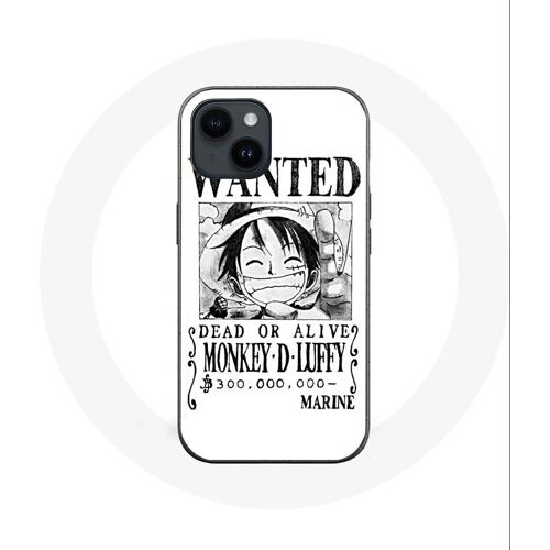 Coque Pour Iphone 14 One Piece Manga Affiche De Recherche Blanche