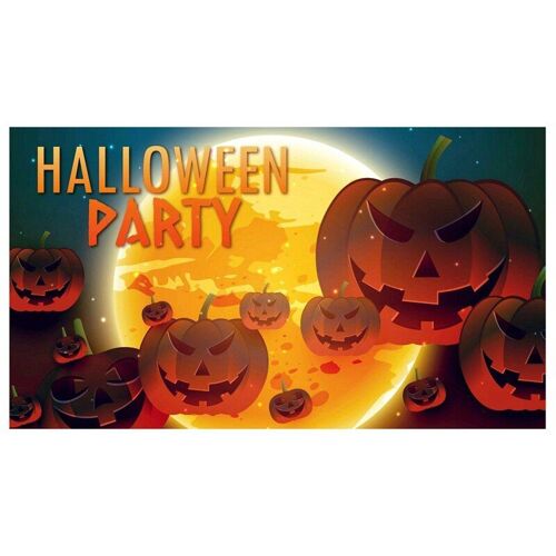 Peinture Diamant En Résine, 30x40cm, Broderie Ronde, Point De Croix, Mur De Maison, Halloween Citrouille B, Bricolage