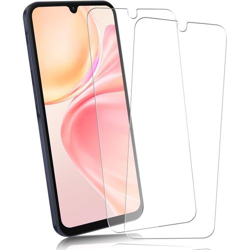 CAUC-2 Pièce Verre trempé pour Samsung Galaxy A16 Vitre Protection Film, Sans Bulle Dureté 9H résistante aux rayures protection écran, 0,33mm HD Ultra Haute Sensibilité Protection D'écran pour Samsun