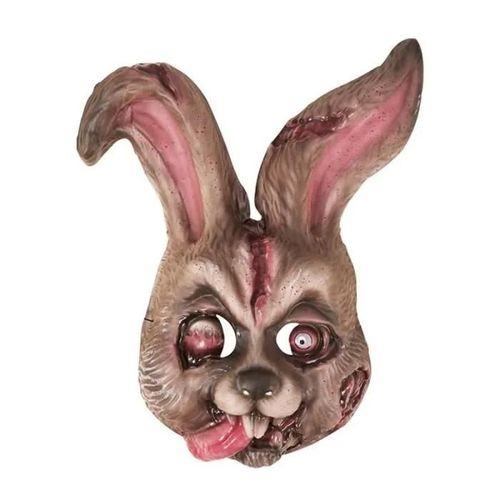 Masque Lapin Zombie Eva - No Name - Blanc