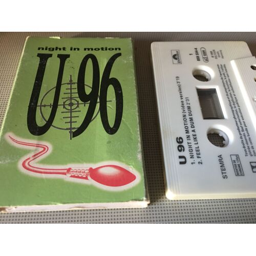U 96 Night In Motion Cassette Audio