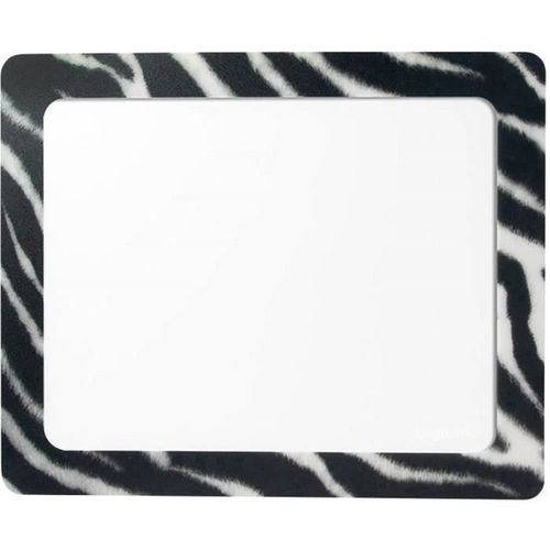 LogiLink Tapis de souris avec poche pour photo "Z¿bre"