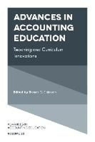 Advances In Accounting Education