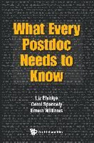 What Every Postdoc Needs To Know